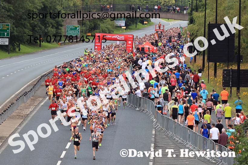 The 2024 Great North 10k Road Race, Newcastle.  Photo: David T. Hewitson/Sports for All Pics
